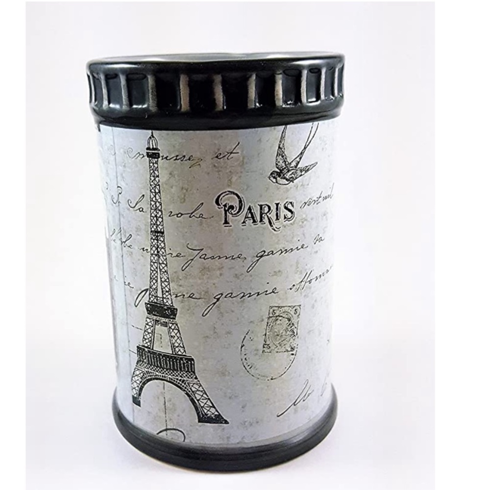 Paris Eiffel Tower Accessory Ceramic 4 Piece Set - Picture 4 of 5